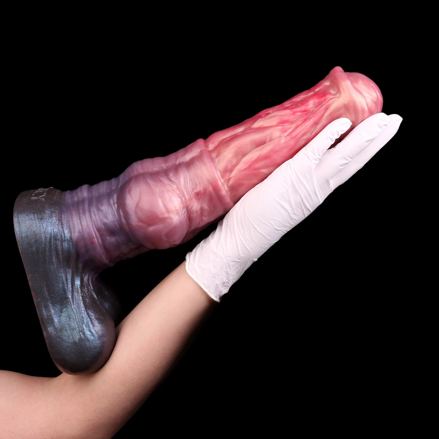 FAAK Grande Fantasy Cavallo Dildo Taglia SML Con Ventosa Spina Anale Doppio Strato Pene In Silicone Masturbatore Femminile