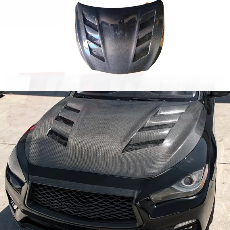 

Lightweight Carbon Fiber Front Bonnet with Cutout