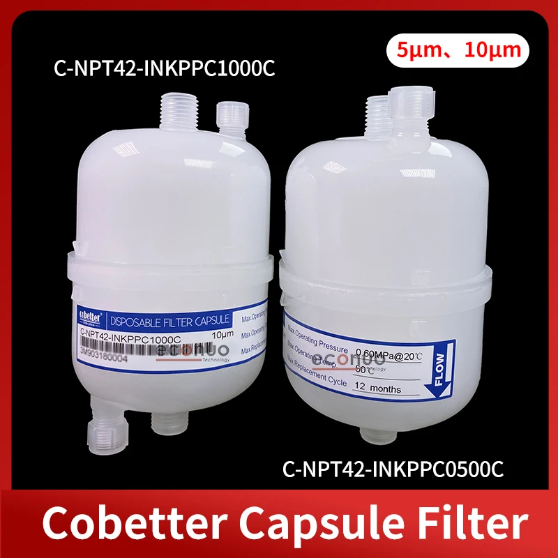 cobetter-5-micron-ink-filter-capsule-uv-resistant-c-npt42-inkppc0500c-compatible-with-jhf-allwin-flora-epson-inkjet-printer