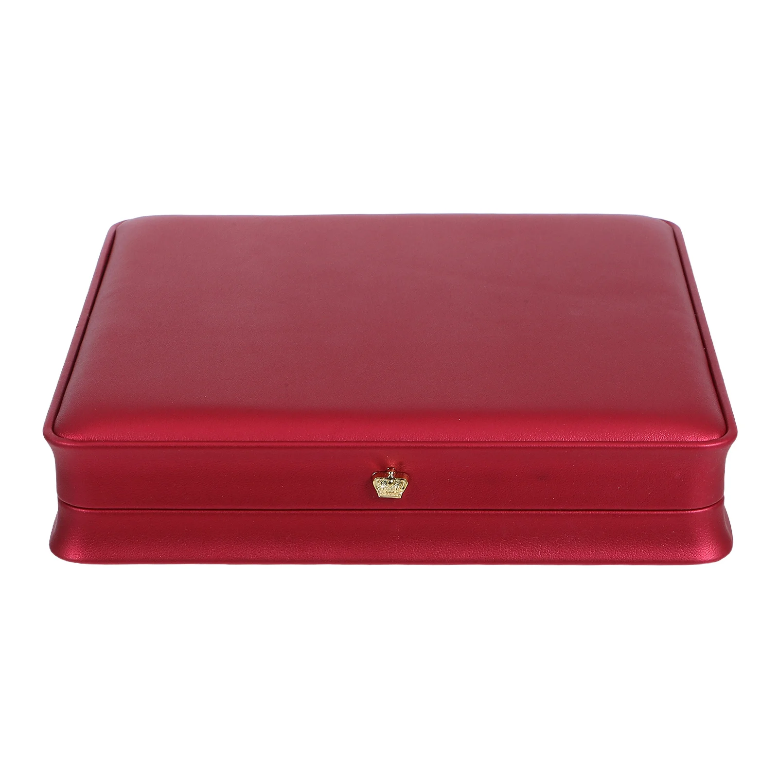

Wedding Jewelry Box Fake Case Display for Necklace Pu Organizer Earrings Miss