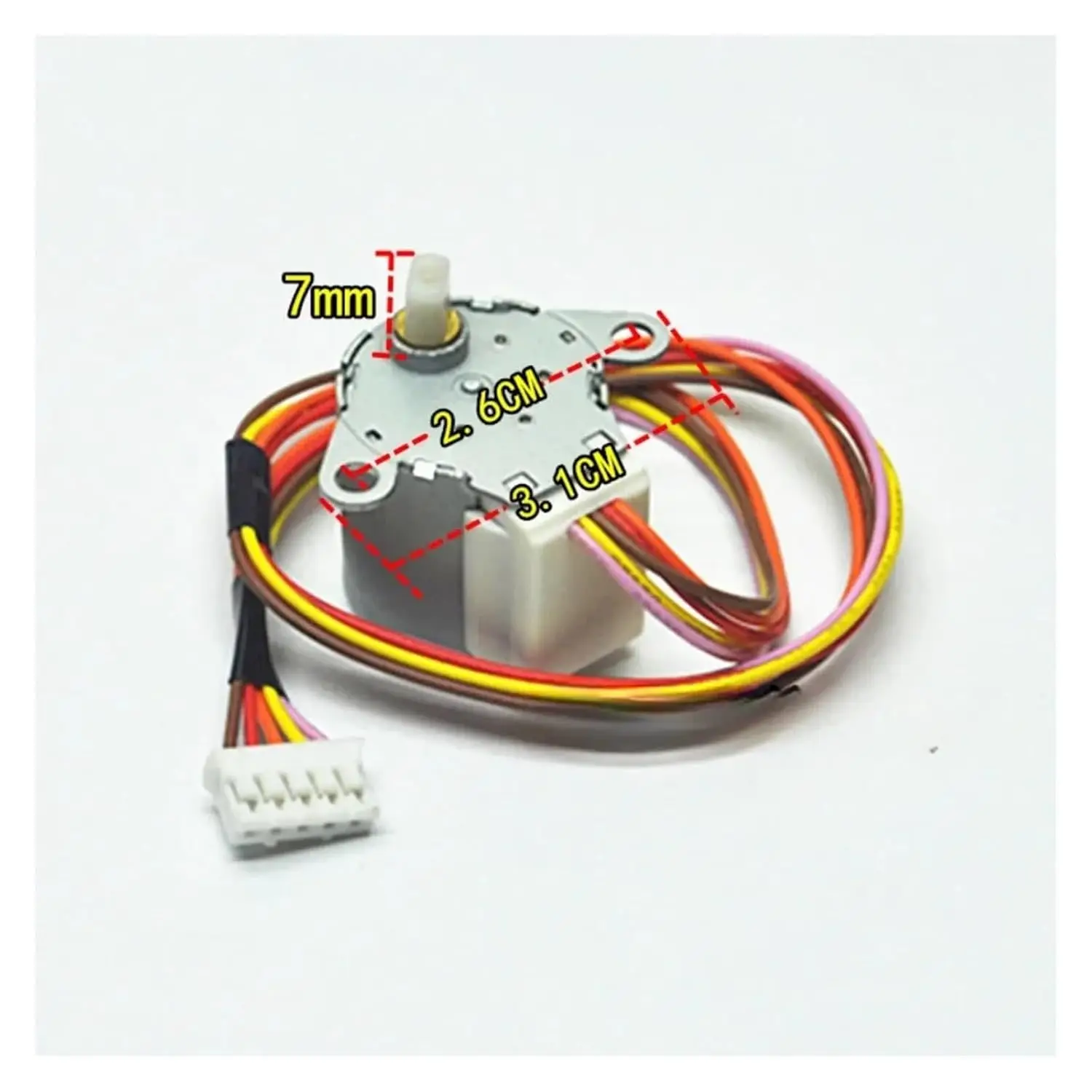 20BYJ46 Motor 12V DC Swing Leaf Synchronous Wind Stepper Motor For Pana sonic Air Conditioner Drift Swing Wind Motor