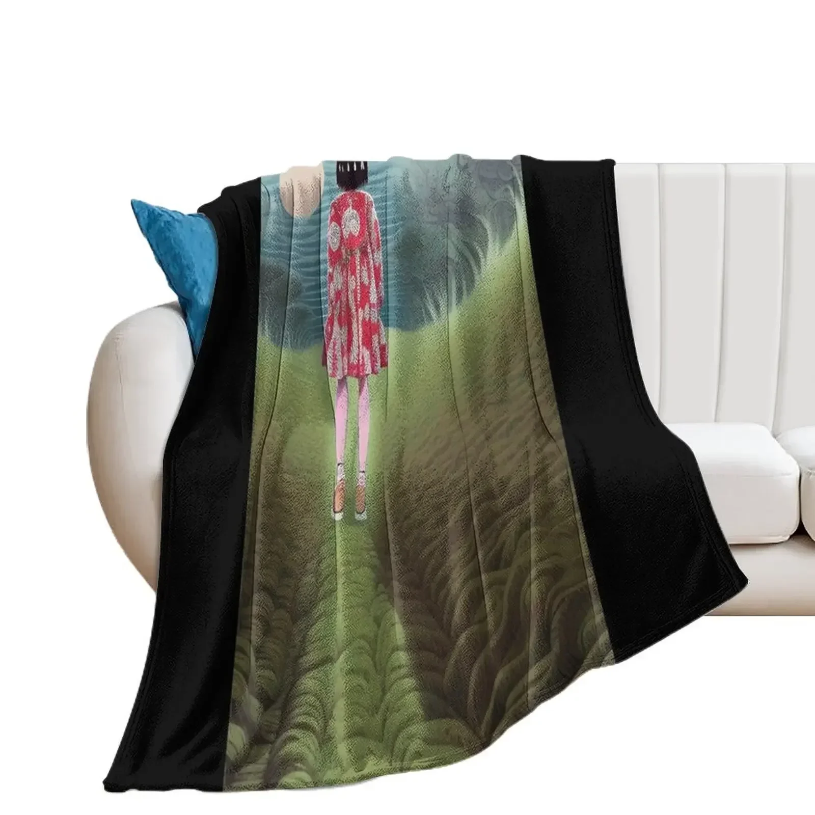 

Juri's Nightmares - Another Life Throw Blanket cosplay anime Summer Beddings Luxury Designer Blankets