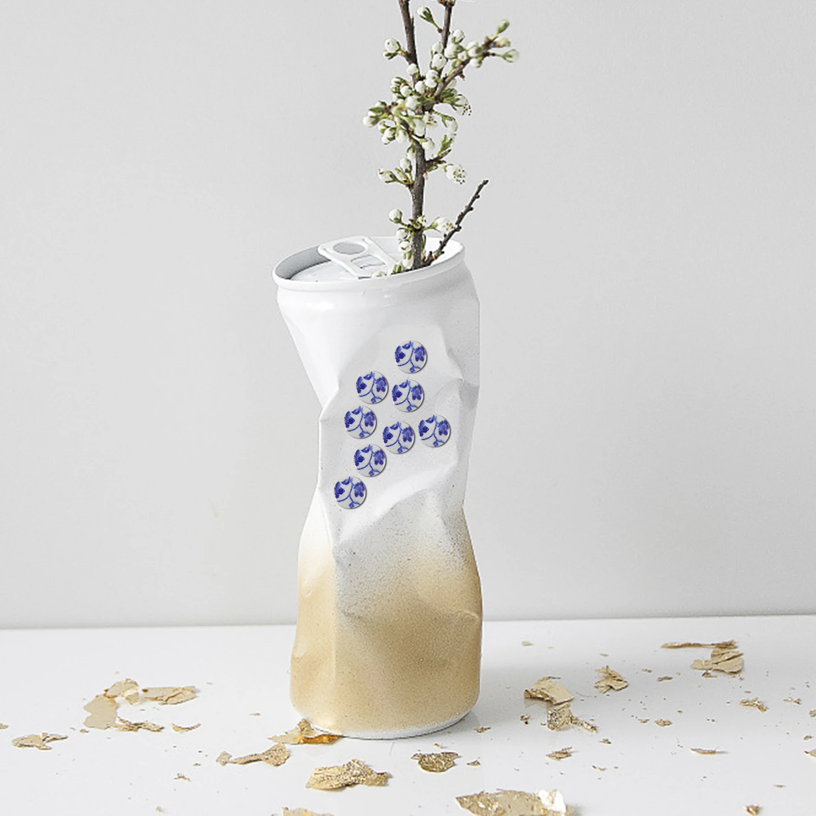 

100G Blue And White Porcelain Mosaic Tiles Irregular Shape DIY Craft Ceramic Pieces For Home Decor