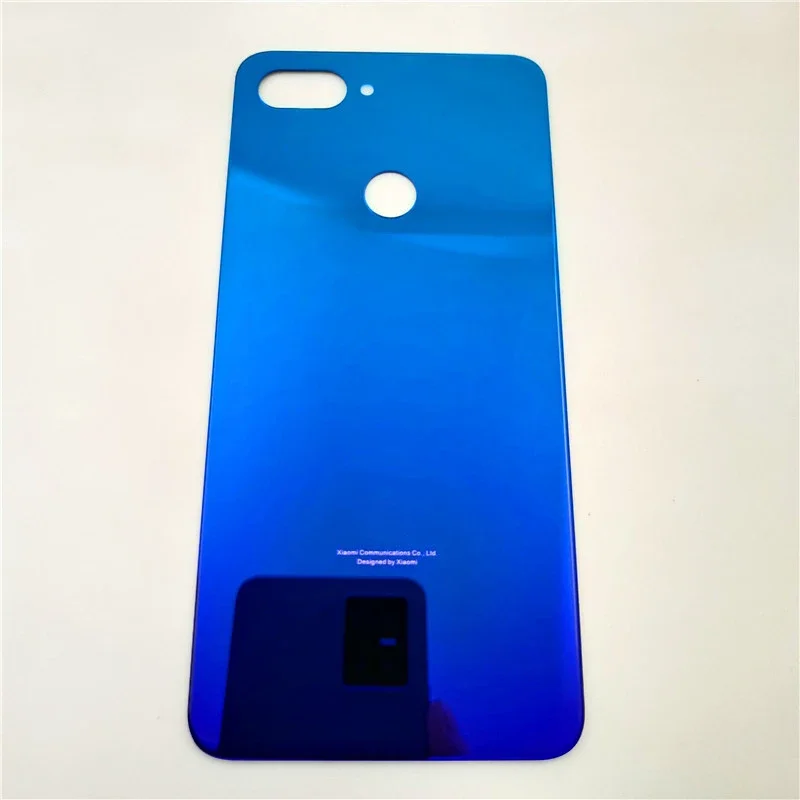 For Xiaomi Mi 8 Lite Battery Cover Back Glass Panel Rear Housing Case For Xiaomi Mi8 Lite Battery Cover Replacement