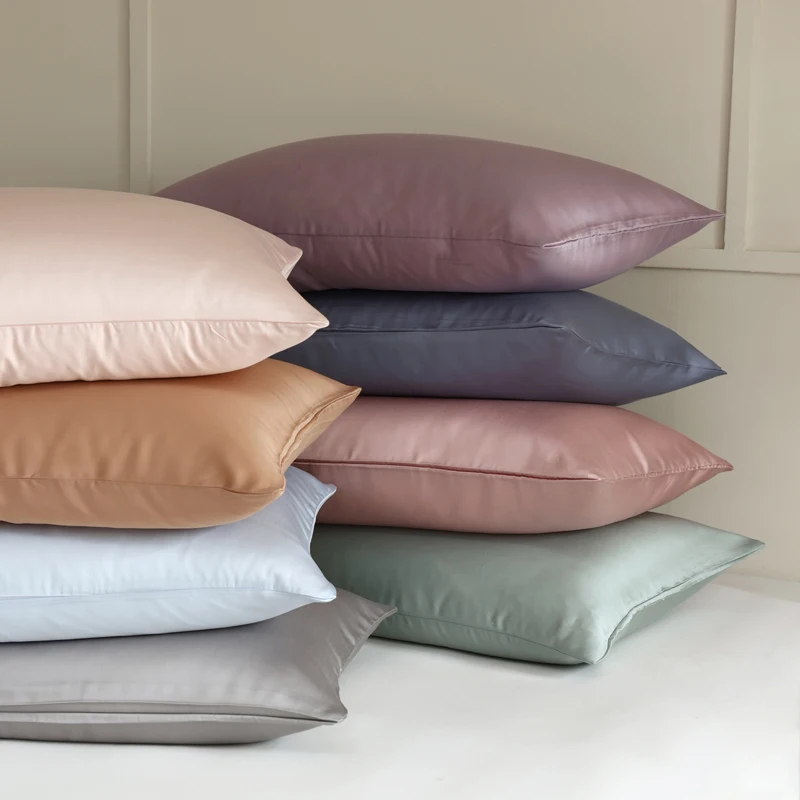 2pcs 100% Mulberry Silk Pillowcase for Hair and Skin Health 23 Momme Natual Pure Silk Pillow Cases with OEKO-TEX Customized Size