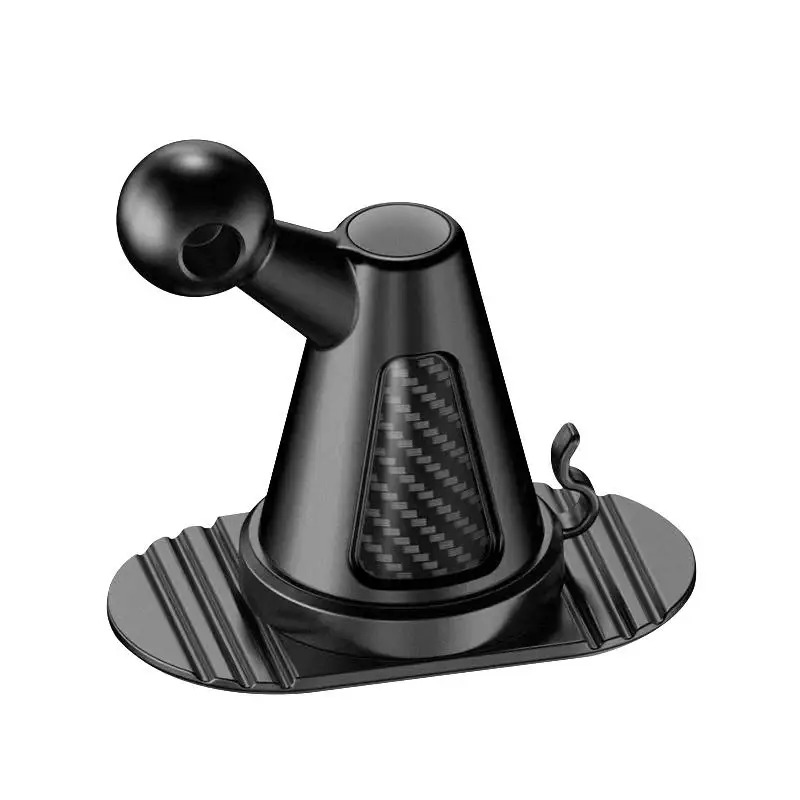 Base para Suporte de Telefone para Carro 360 °   Suporte de Celular Giratório com Cabeça Esférica Adesiva para Carregamento Sem Fio para Uso Automotiv