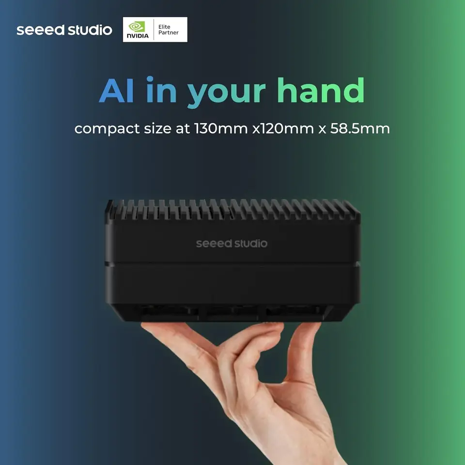 Seeed Studio reComputer J4012 16GB Jetson Orin NX 100TOPS AI Edge