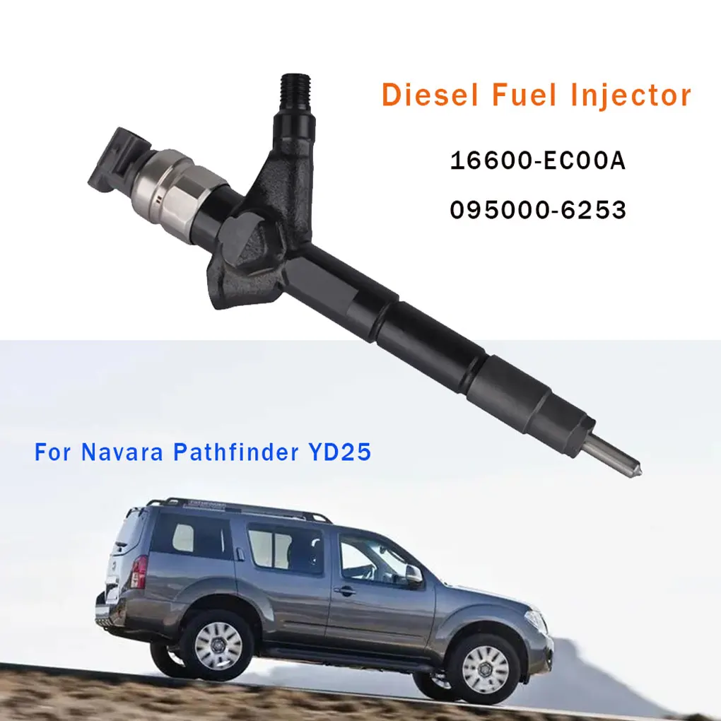 

Easy To Install Injector 095000-6253 For Navara Powerful And Efficient Durable For Pathfinder YD25