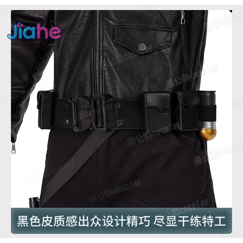 Thunderbolts باكي بارنز تأثيري الشتاء الجندي زي هالوين الرجال الخيال موحدة معطف الدعائم إكسسوارات أحذية صافي مجموعة