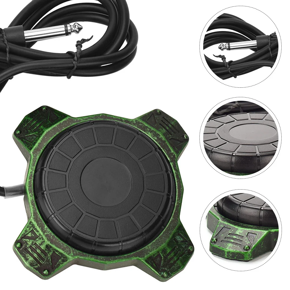 

1pc Tattoos Pedal 360° Rotation Foot Pedal For Tattooing Machine Copper Wire Core Stainless Supply Tattoos Machine