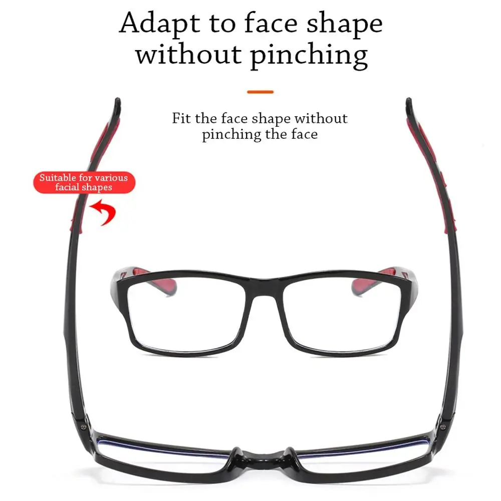 

Blue Ray Blocking Anti-Blue Light Reading Glasses Ultralight Eye Protection Hyperopia Glasses Sports Square Eyeglasses Office