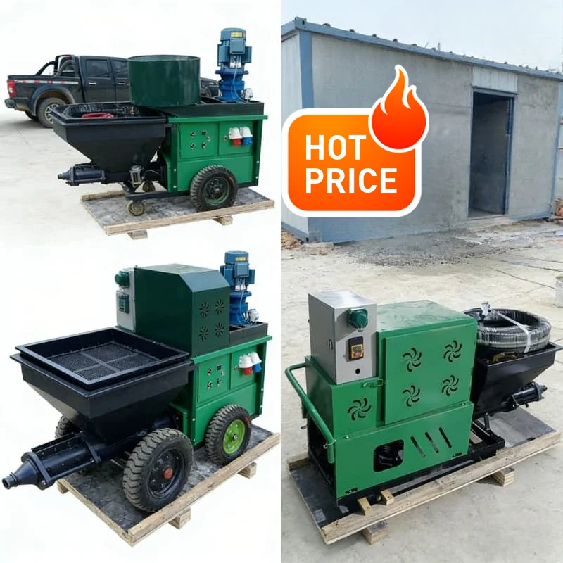 

Mortar Spraying Pump Multi Project Sprayer Suitable for Various Wall Types Concrete Brick for Construction Teams Customized Sale