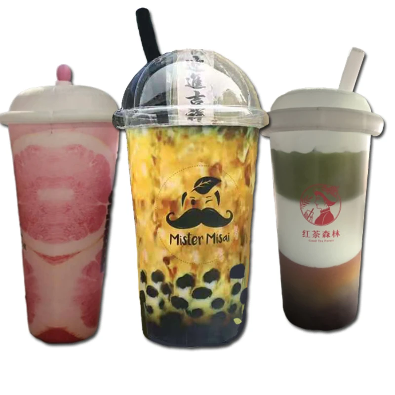 

Make Large Thickened Luminous Inflatable PVC Milk Tea Cups, Beverage Bottles, Cans, Walking Cartoon Air Model