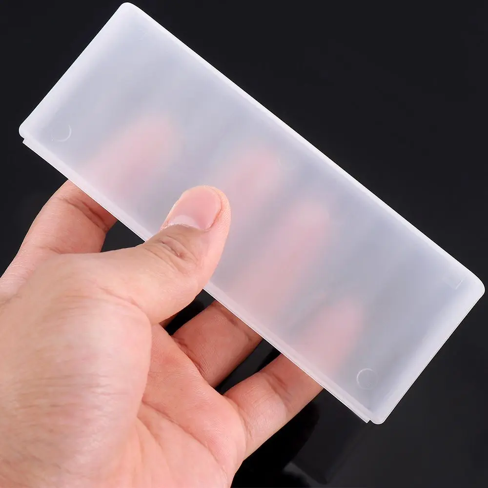 

Portable AA Batteries Battery Case Plastic Container Storage Boxes Holder Cover