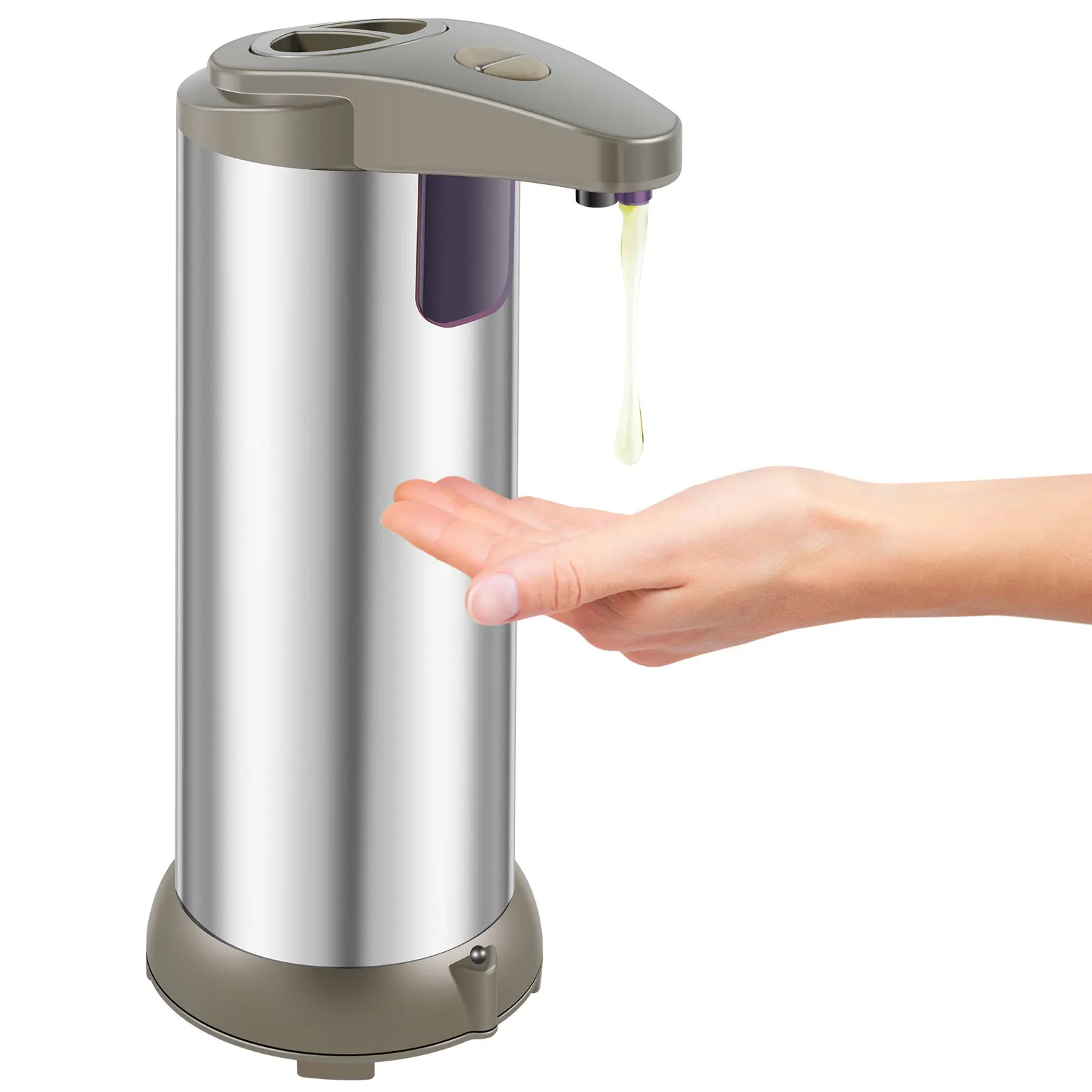 Distribuidor automático da espuma do sabão do Touchless, sensor do aço inoxidável, bonde, a pilhas