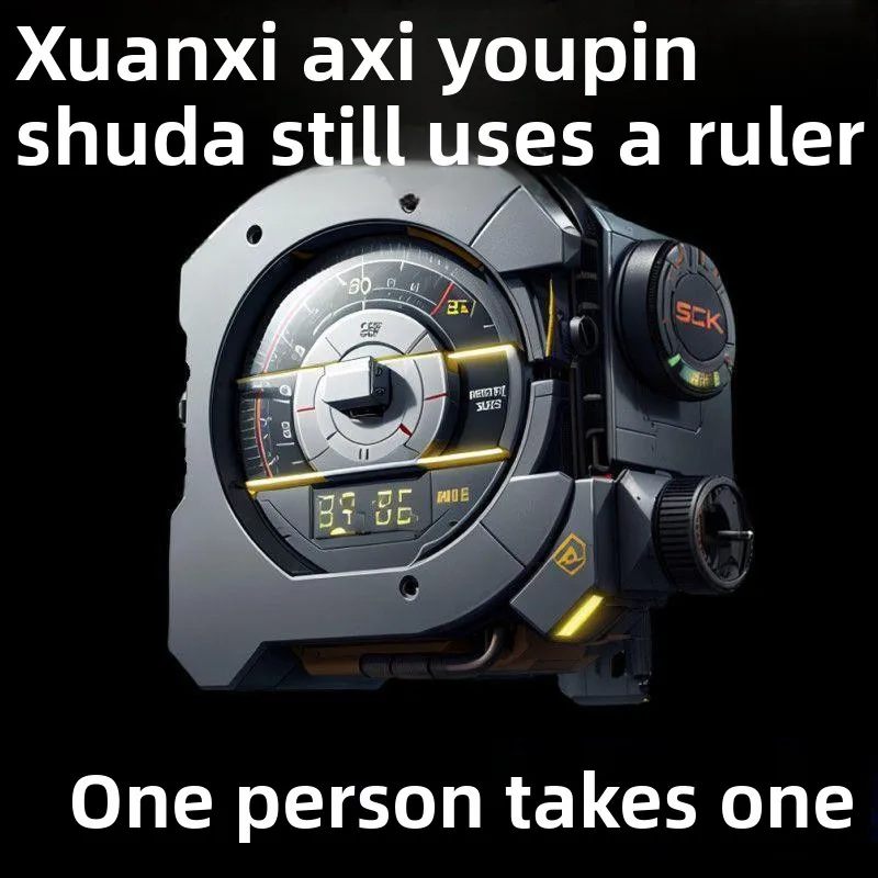 

Technology Fluorescent Tape Measure with Imported Tape 5m Widened 7.6m Thickened Wear-resistant Precision Meter Tape High Accura