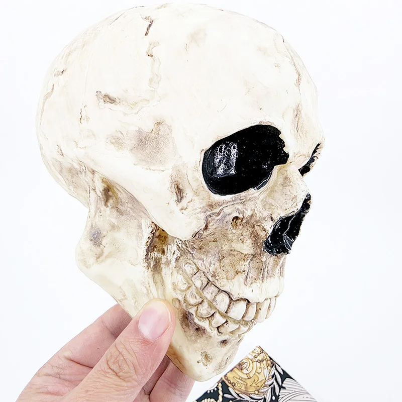 Floating Zombie Skull Magic Trick Ghost Skull Levitation Stage Horror Prank Magic Prop for Halloween Party Cosplay Bar