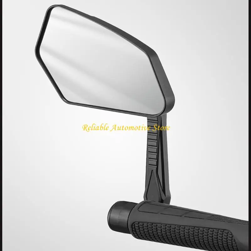M68B Ergonomic Handlebar Mirror For Bike Cyclists Stability On Rough Roads