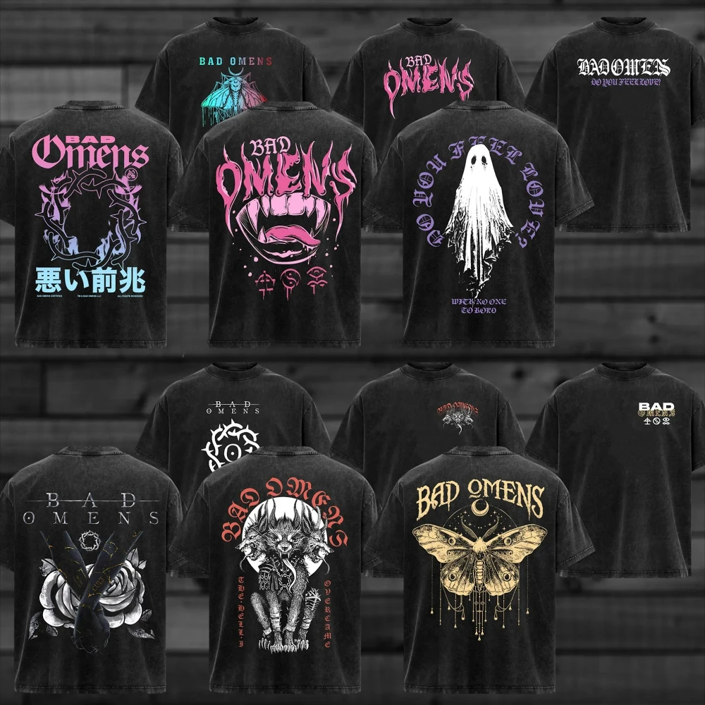 Collectible Vintage T Shirts - [Collection] ReTro Bad Omens Band T-Shirt
