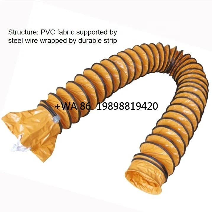 

Форма гибкого воздуховода, спиральные воздуховоды, диаметр 400 мм, длина 50 м, круглые