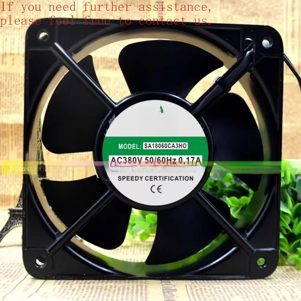 

Для JMYO SA18060CA3HO 380 В электрическая коробка, трехфазный высокотемпературный рассеивающий вентилятор шкафа 18 см