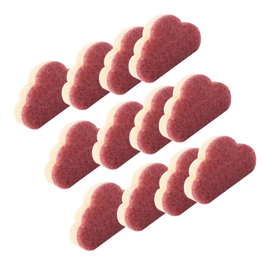 

12pcs Cleaning Bowl Kitchen Pad Dish Creative Cup Sponge Bowl Home Cleaning Sponge Cup Home Practical