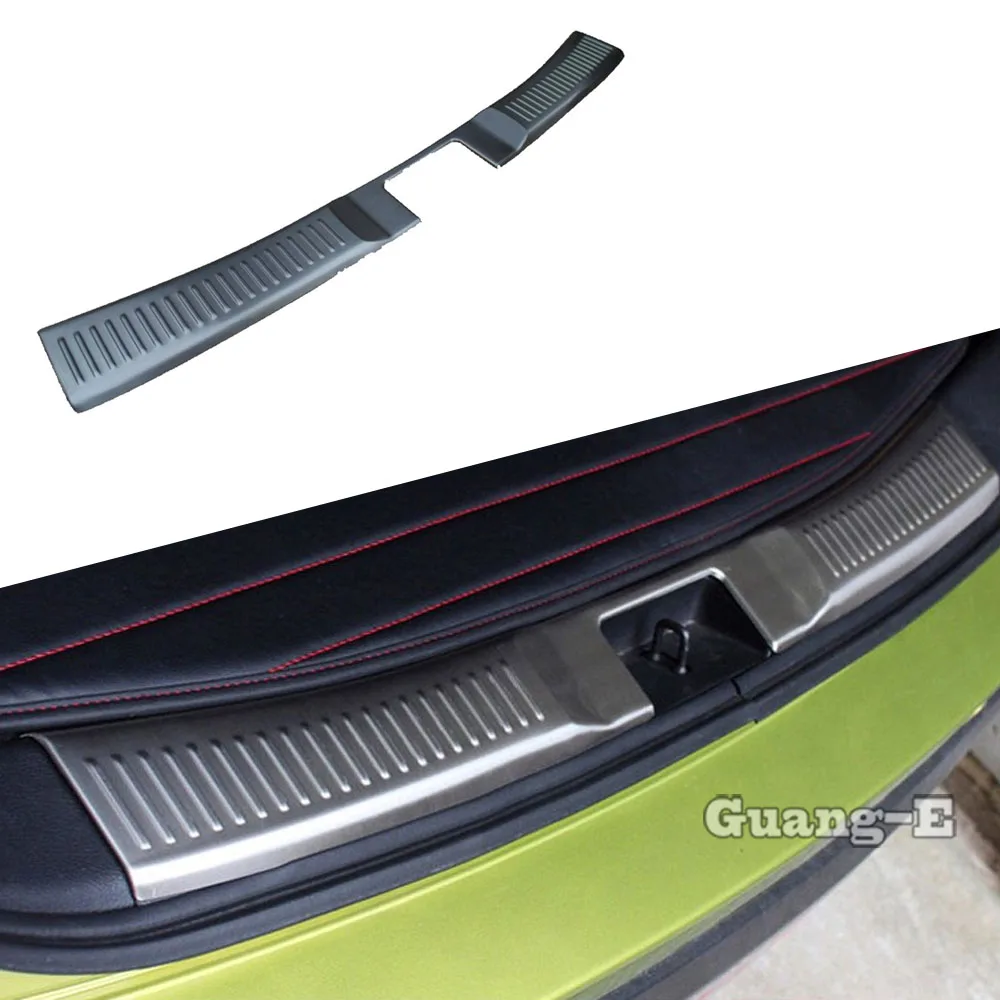 

For Suzuki S-cross Scross SX4 2014 2015 2016 2017 Car Body Sticker Protection Rear Trunk Pedal Strip Trim Plate Lamp Threshold