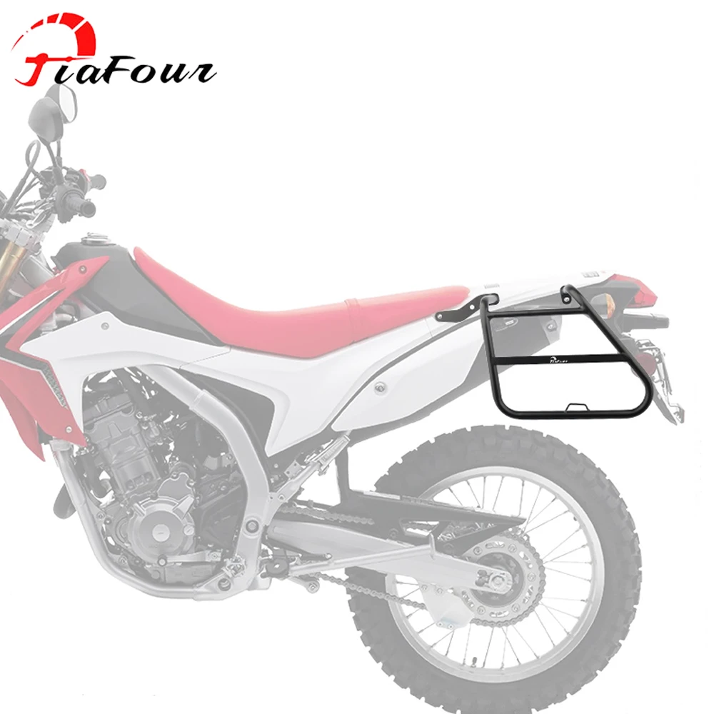 Motorcycle Saddle Bag Fit For CRF250L CRF250 Rally Accessories Left Right Side Trunk Bag Holder Side Trunk Bag Support Bracket