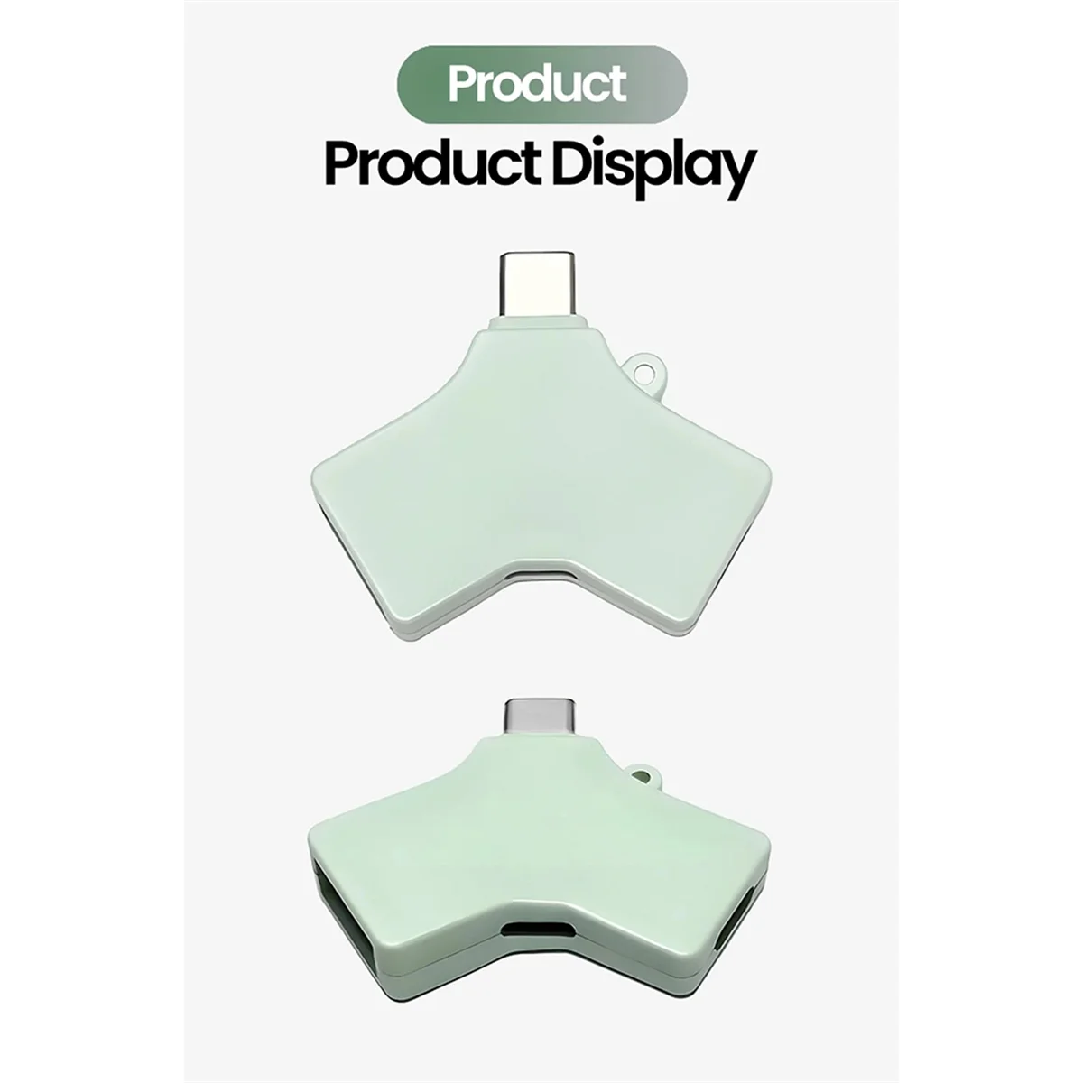 A49T OTG-Adapter für Typ-C Micro-Lighning-Adapter USB 3.0-Adapter-Konverter für USB-Flash-Laufwerk