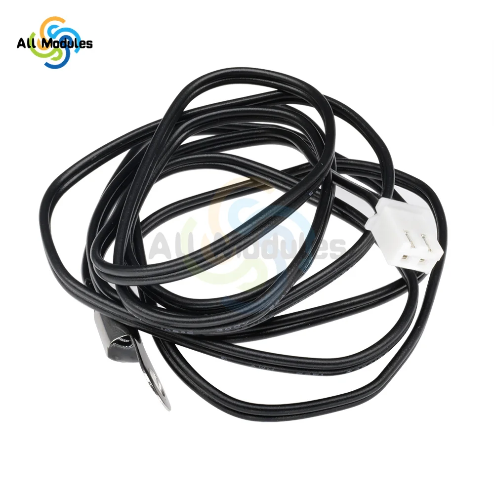 W1209 0.3m 0.5m 1m 2m 3m Waterproof NTC Thermistor Accuracy Temperature Sensor 10K 1% 3950 Wire Cable Probe For Arduino W1401