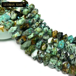 AAA Natural African Turquoise Stone Beads 6x11 Special Shape Loose Gemstone for Jewelry Making DIY Bracelet Earrings Accessories