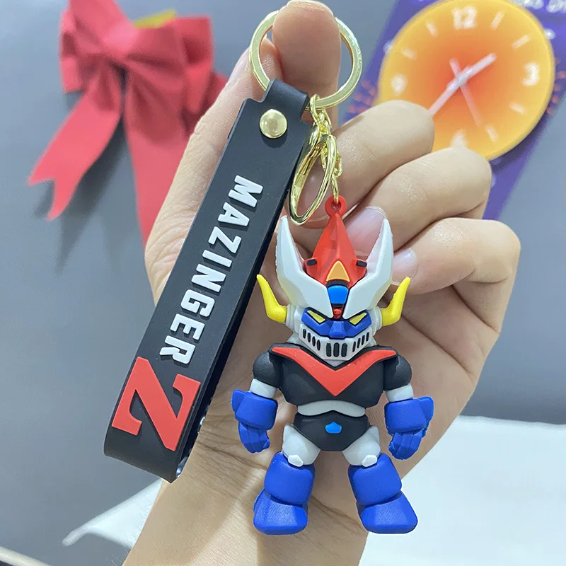 شيطان الميكانيكية المحارب الحديد درع العالمي رجل روبوت Gundam سيارة المفاتيح قلادة حقيبة سلسلة التبعي #2