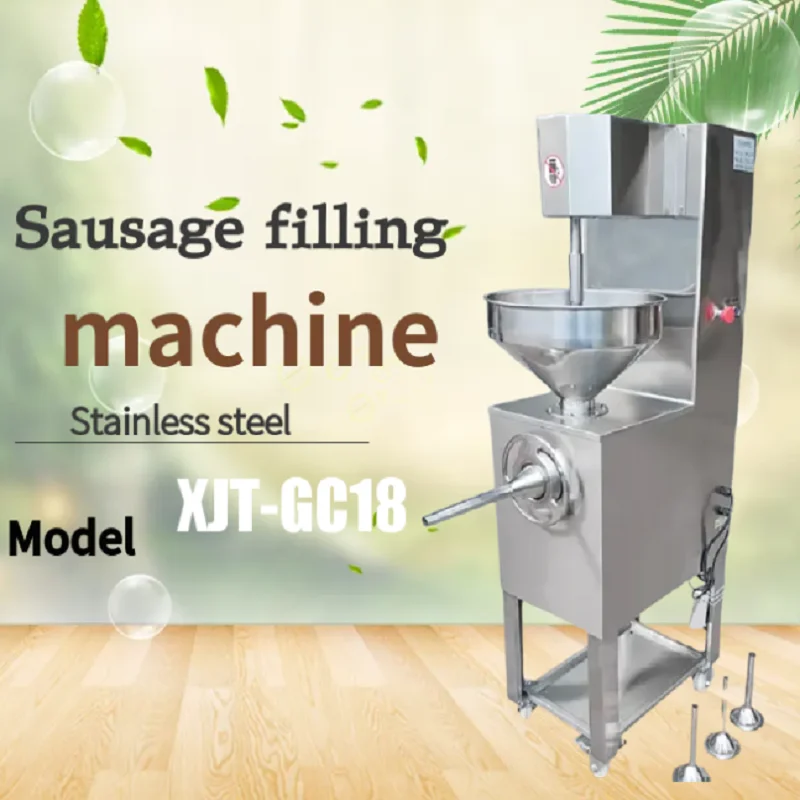 

Коммерческая электрическая полностью автоматическая машина для наполнения колбас Машина для производства колбас Ресторан и пищевой магазин