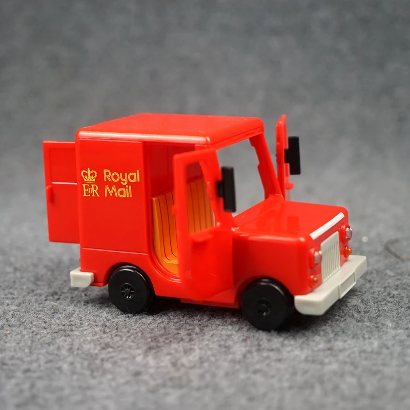 9-12cm Cartoon postman car airplane action figure Doll hard PVC royal mail collection toy