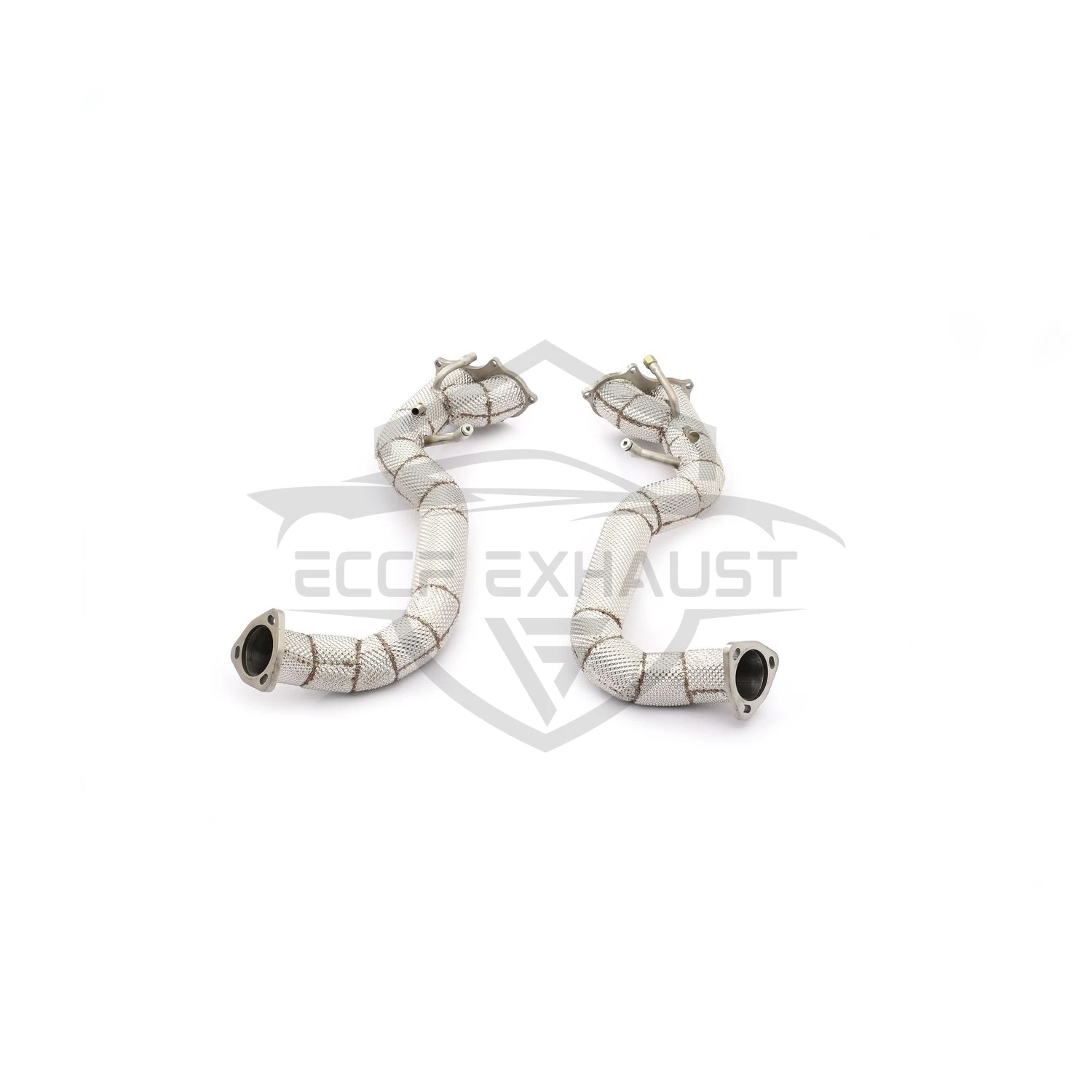 

Sports Downpipe With OPF Heat Shield For Porsche 718 GT4 Spyder GTS Aggressive Exhaust Sound High Flow Performance Upgrade
