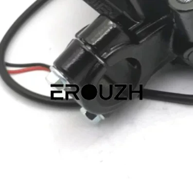 For Electric Vehicle Brake Pump,with Rearview Mirror Hole,Front and Rear Disc Brake Pump for Battery Car, Double YouTube Linkage