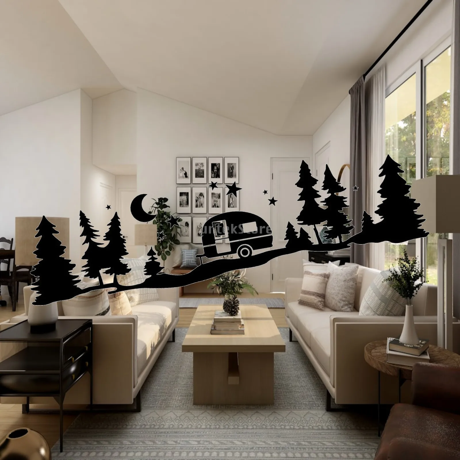 Premium Car Decoration Stickers Christmas Decal Easy to Install Waterproof Graphic for Car Interior and Side Panels