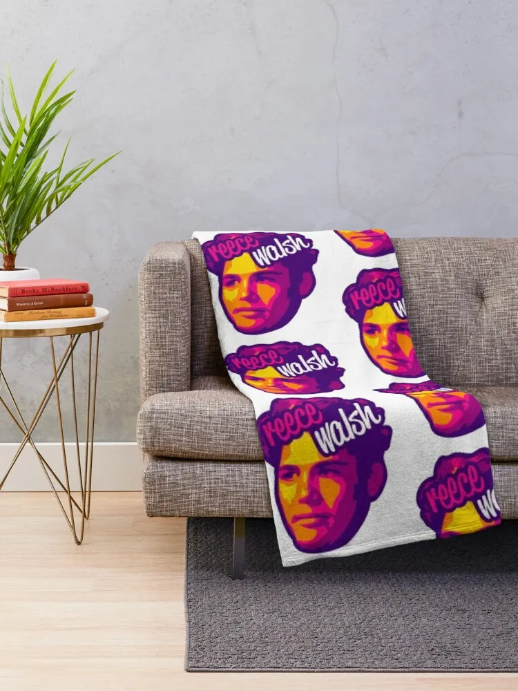 Reece Walsh NRL Rugby League Throw Blanket Luxury Brand halloween Sofa Multi-Purpose Blankets