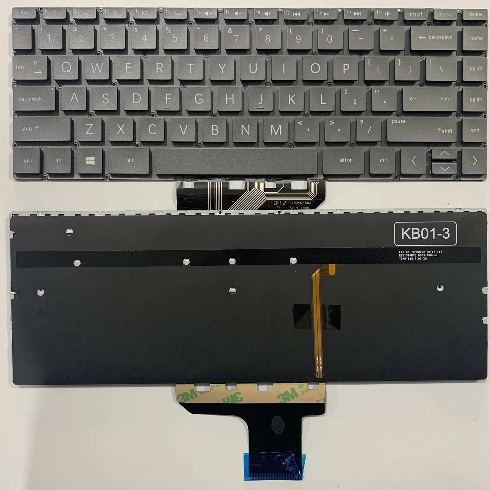 

Американская раскладка HP ENVY X360 13-AN AH AG AQ AR TPN-W133 W144 Q214 W141 Подсветка клавиатуры ноутбука