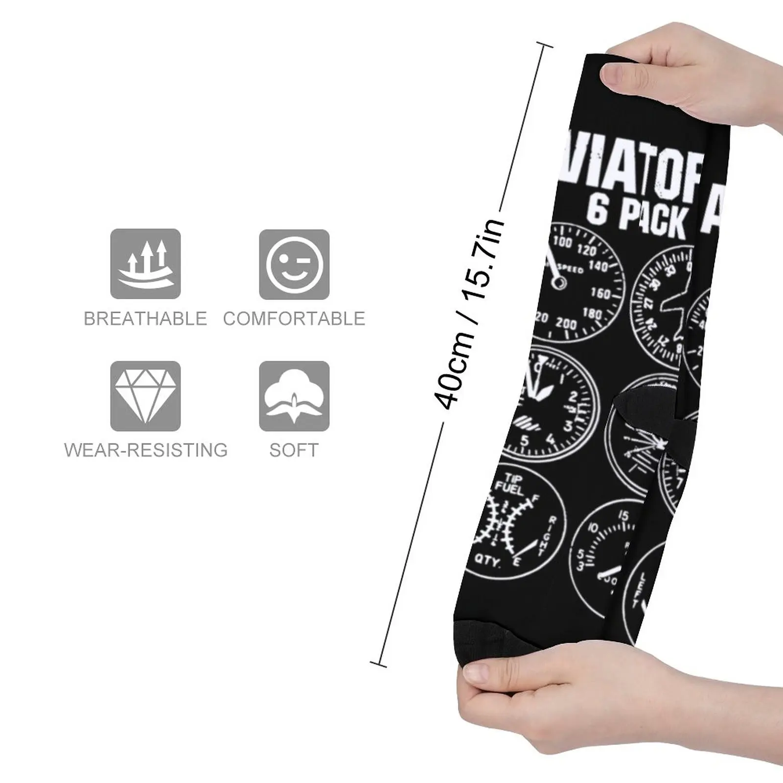 Aviator Pilot Socks sports and leisure Sock Women