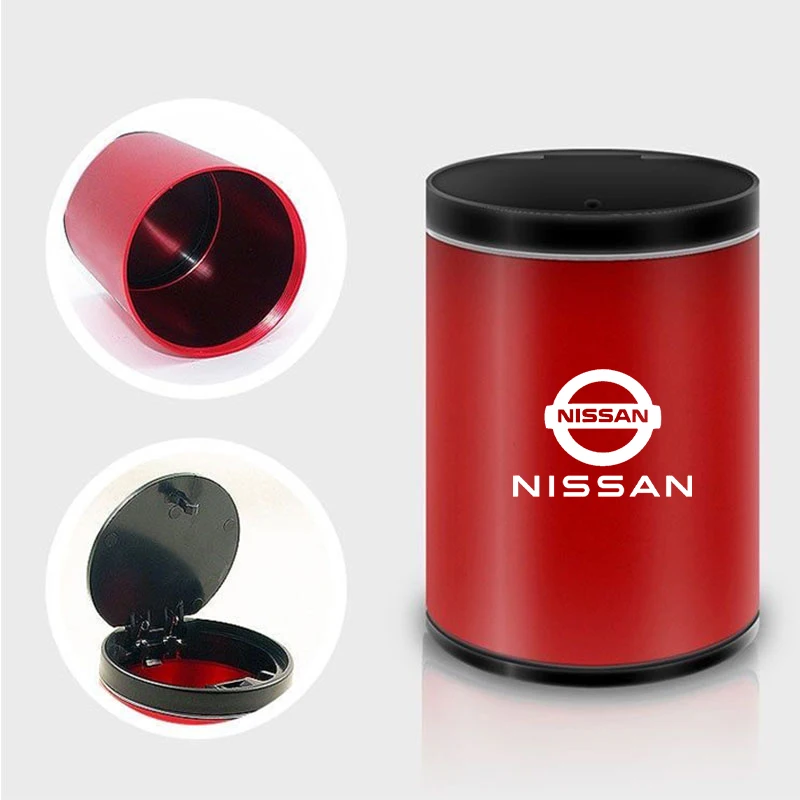 Portable Car Ashtray Cigarette Ash Holders Accessorie For Nissan sentra Serena maxima Versa Juke Micra rogue tiida x-trail nismo