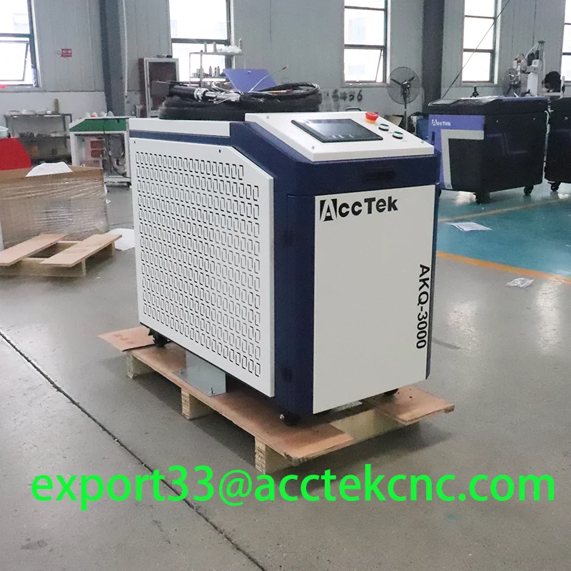 Handheld Portable Rust Cleaner Laser 3000Watt 2000W Laser Cleaning Machine 3000W 3KW laser rust remover for Metal Rust Paint Oil