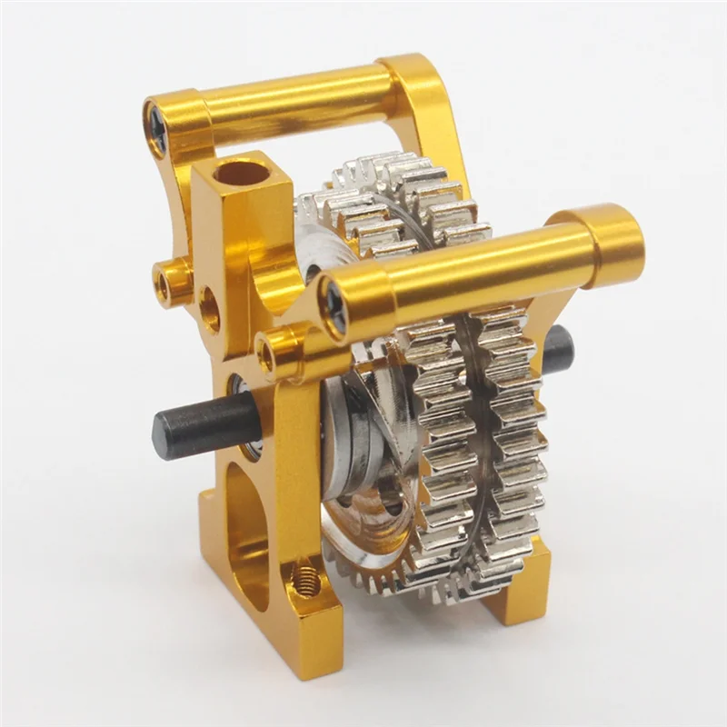 JABS-для HSP 02076 02040 02041, металлические шестерни, двухскоростная коробка передач в комплекте для 1/10 радиоуправляемой модели автомобиля, летающей рыбы 94122 94102