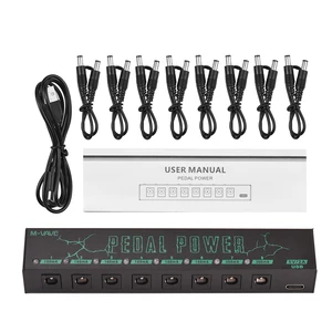 M-Vave-Pedal-Power-Gitarrenpedal, Guitar Effect-Stromversorgung, 8 isolierte Gleichstromausgabe 10 Hauptverkäufe elektrisches Pedal - №6