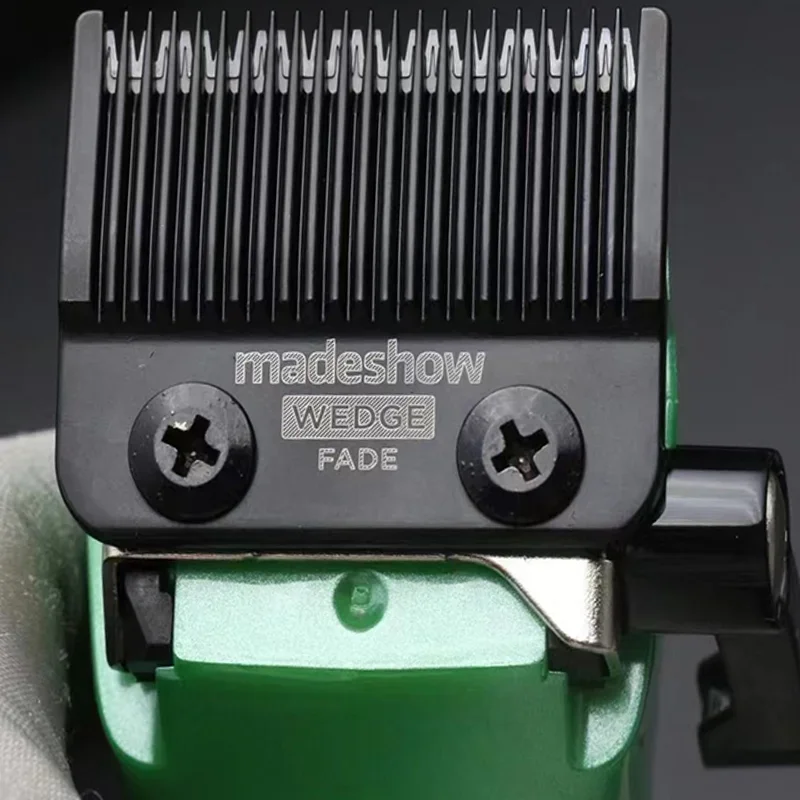 2024 Madeshow M5 M6 Green Professional Barbershop Hair Salon Men's Special Hair Clipper Trimmer Razor High Power High Quality