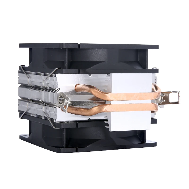 BINGHONG 2/4/6 Heat Pipe CPU Fan Cooler Processor Air-cooled 4pin/PWM Compatible LGA2011 2066 X99 E5 115x 1200 1700 1851 AM4 AM5