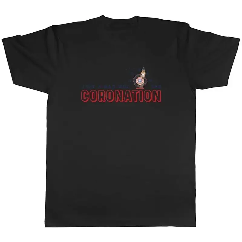 Coronation Mens T-Shirt Just A Dad Who Loves The Coronation Unisex Tee Gift