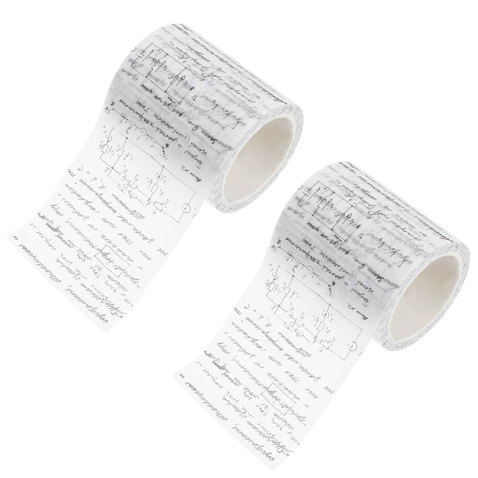 

2 Rolls Gothic Washi Paper Tape Vintage Decorative Scrapbook DIY Tape for Journal Album Crafts Gothic Washi Paper Tapes