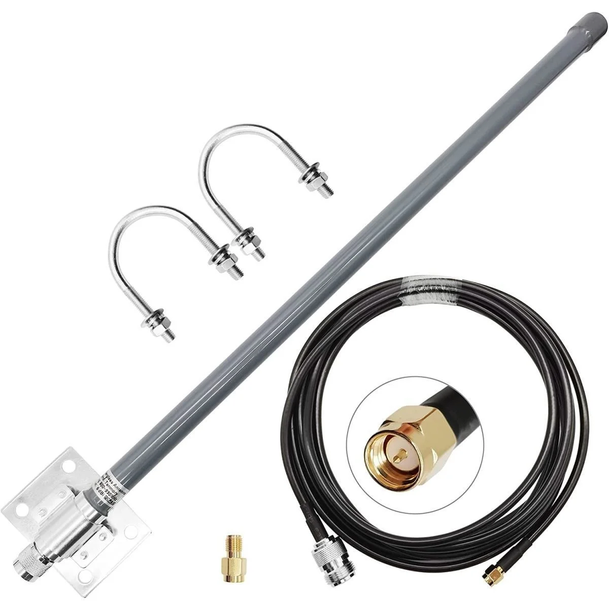 868-915MHz FRP antenna includes 8-wire 60CM indoor and outdoor high gain universal waterproof FRP antenna