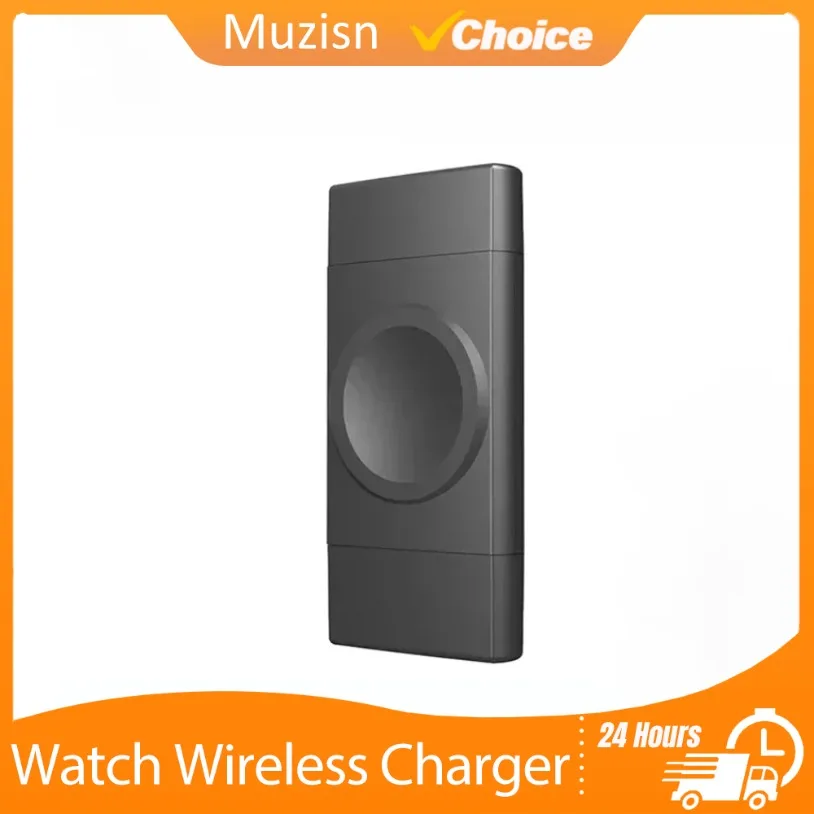 2 In 1 Magnetic Watch Wireless Charger Fast Charging Station for Samsung Apple Watch Galaxy 8/7/6/5/4 Active IWatch 9 8 7 6 SE